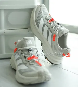 These Are Adidas Blue and White Running Shoes Featuring Gore-Tex