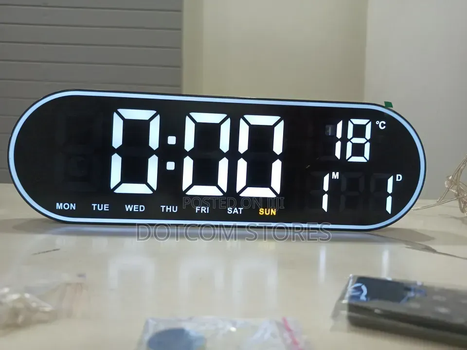 Led Digital Wall Clock.