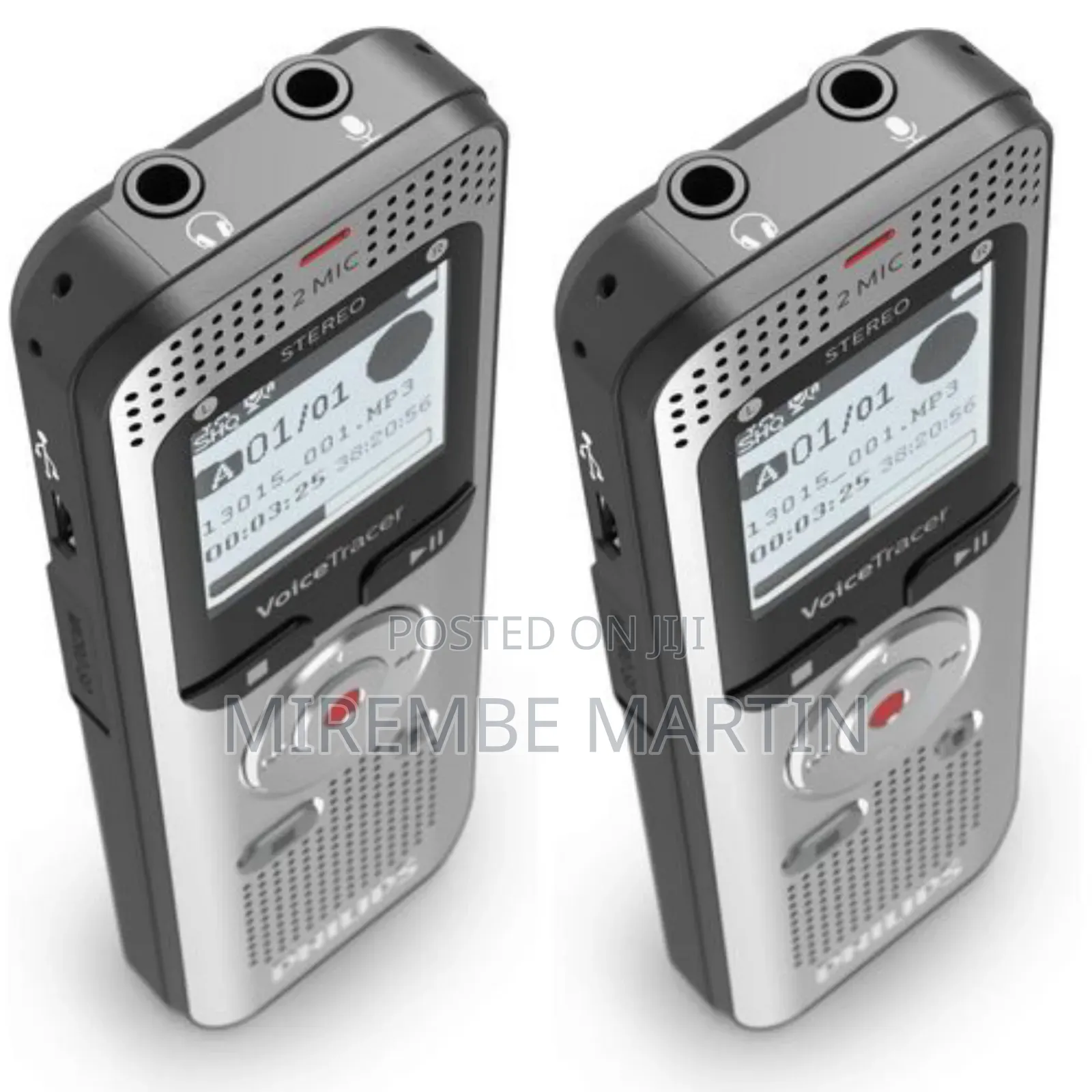 Philips Voice Tracer Audio Recorder DVT2050/00 Digital Notes Dual