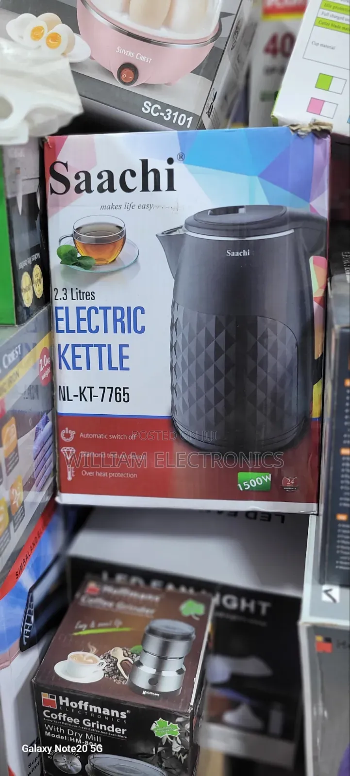 Electric Kettle 2.3litres Saachi/Saachi 2.3litres Electric Kettle