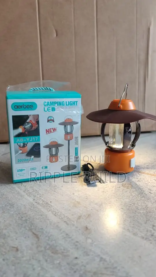 Aerbes 30W Portable Rechargeable LED Camping Lantern PowerBank AB-YJ17