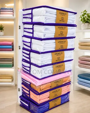 American Collection Cotton Bedsheets 6pcs.