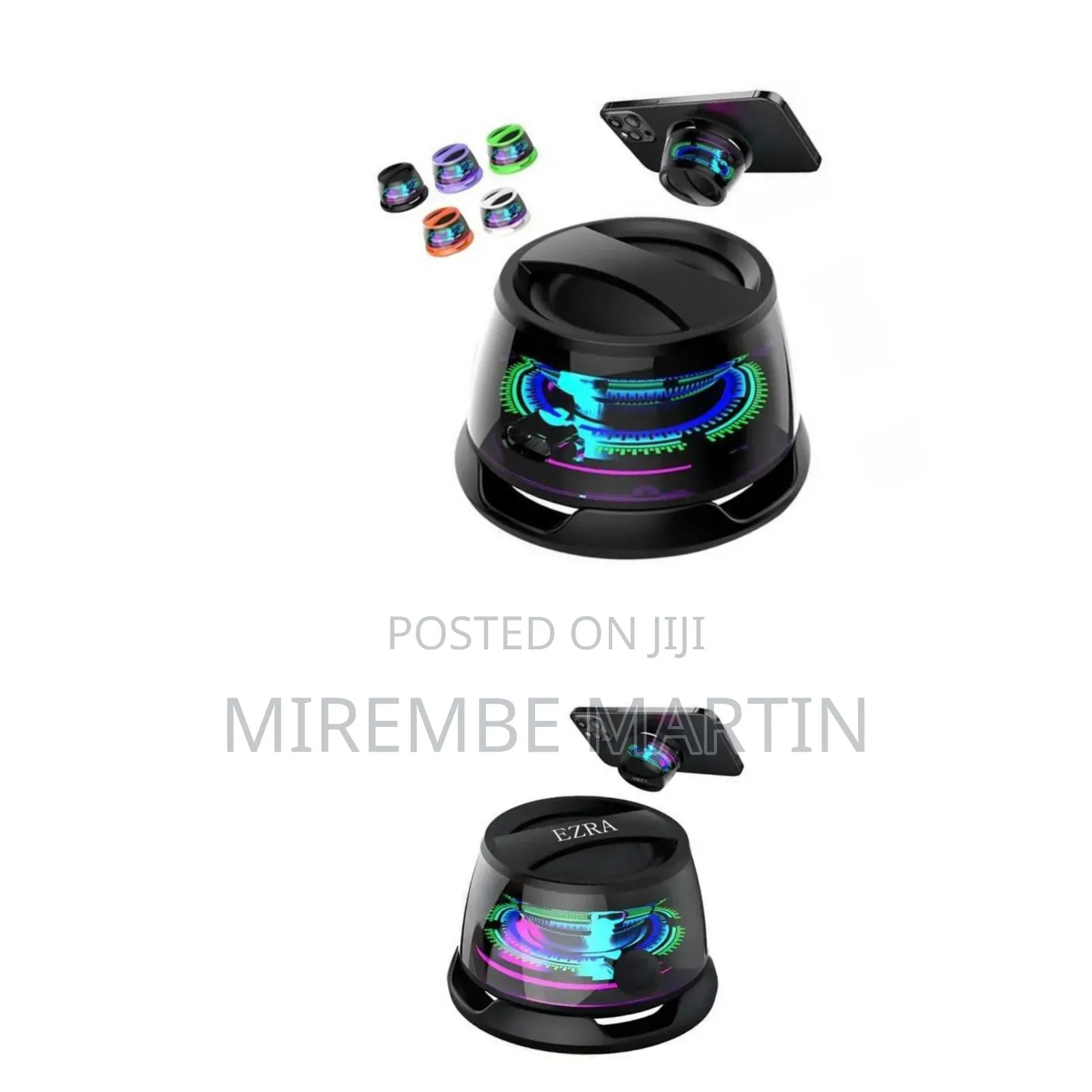 Magnetic Wireless Mini Bluetooth Speaker With Dual Bass and Stereo