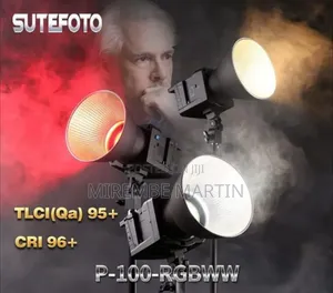 Sutefoto 100(W) RGB Video Light - 360° Full Color