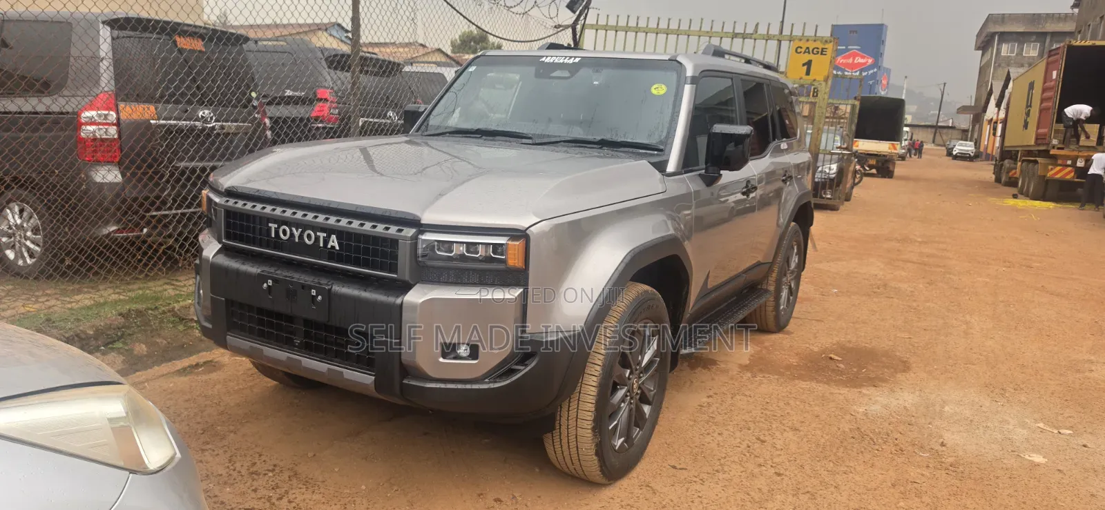 Toyota Land Cruiser Prado 2024 Gray