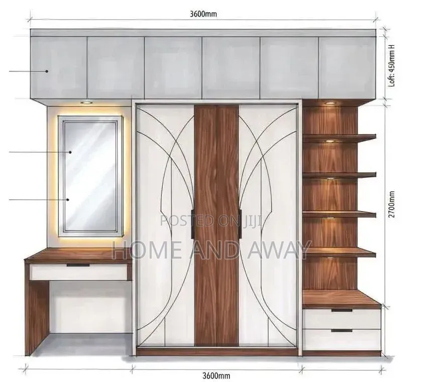Wardrobes/Clandestine World Class Wardrobes in Any Colour