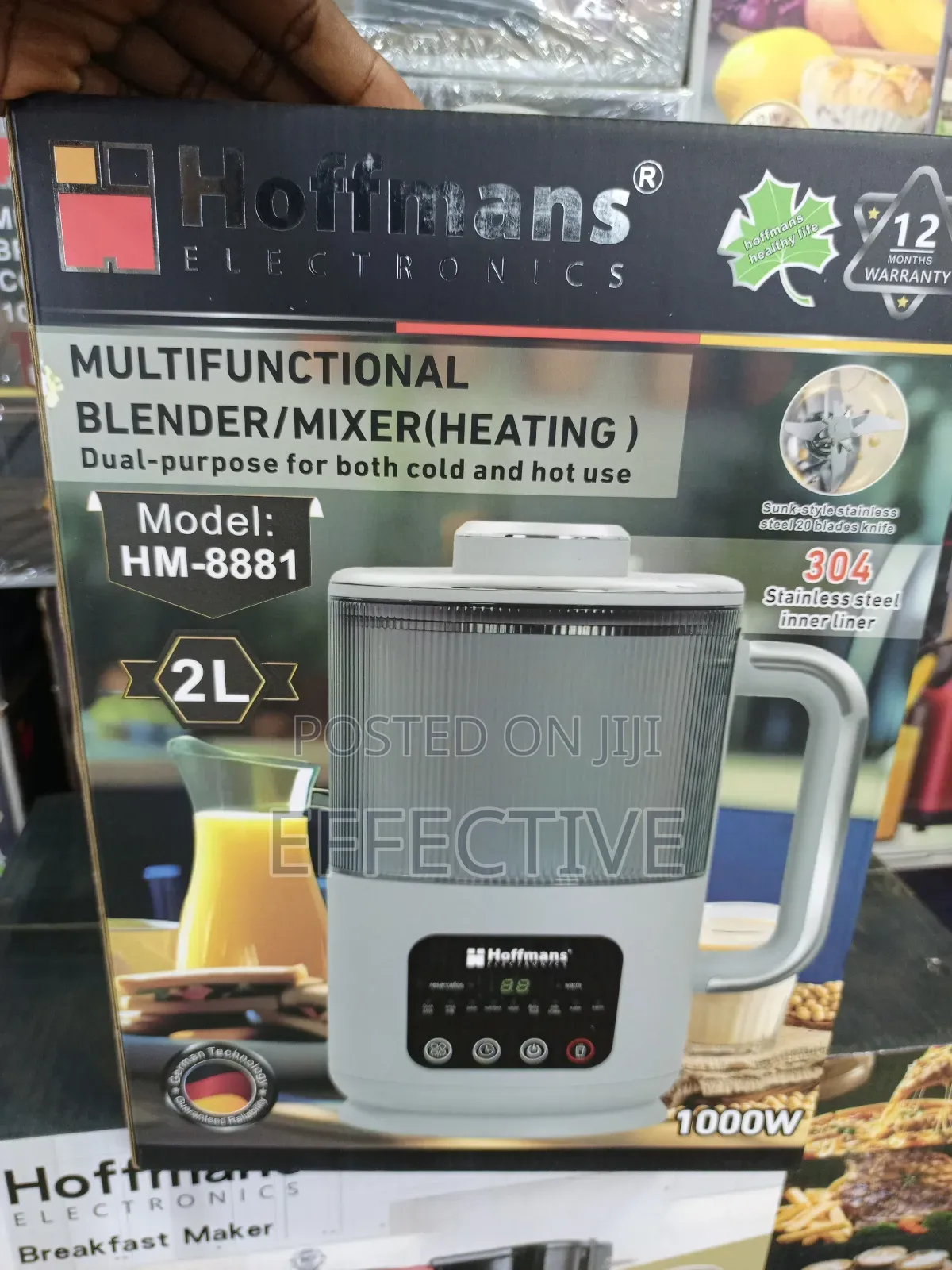 Multifunctional Blender Heating Function