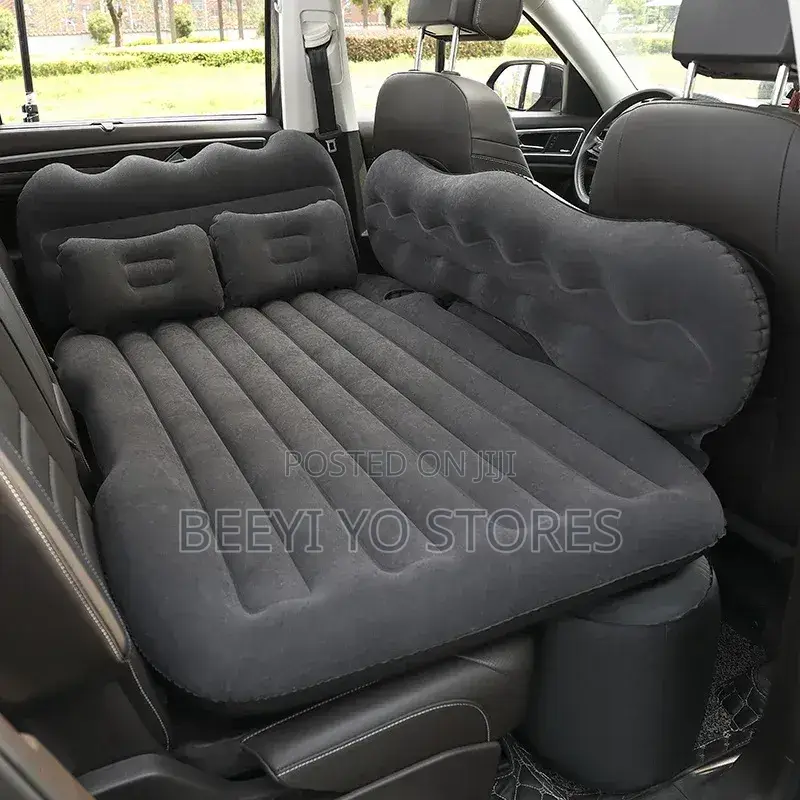 Inflatable Car Air Mattress / Travel Bed With Pillows