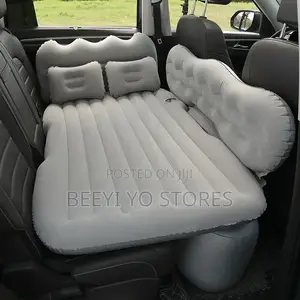 Inflatable Car Air Mattress / Travel Bed With Pillows