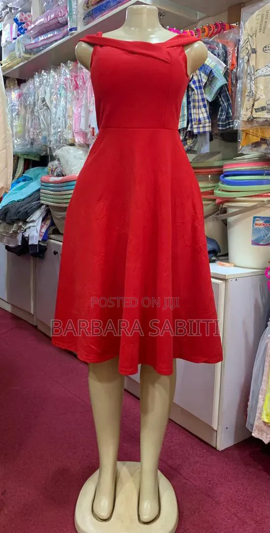 Size 14 Red Office Dress