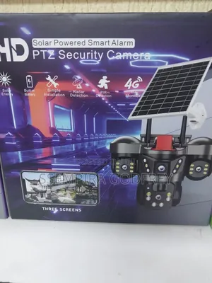 Motion Sensor Survillance Security Camera 3lens