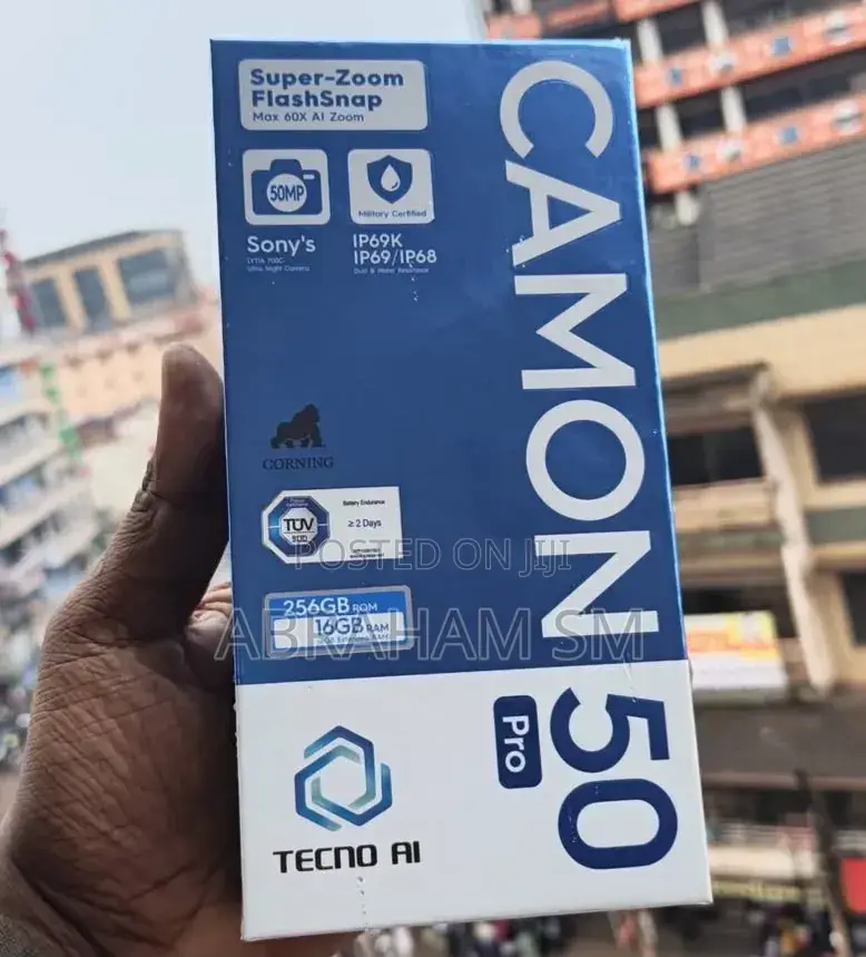 New Tecno Camon 50 Pro 256 GB Green