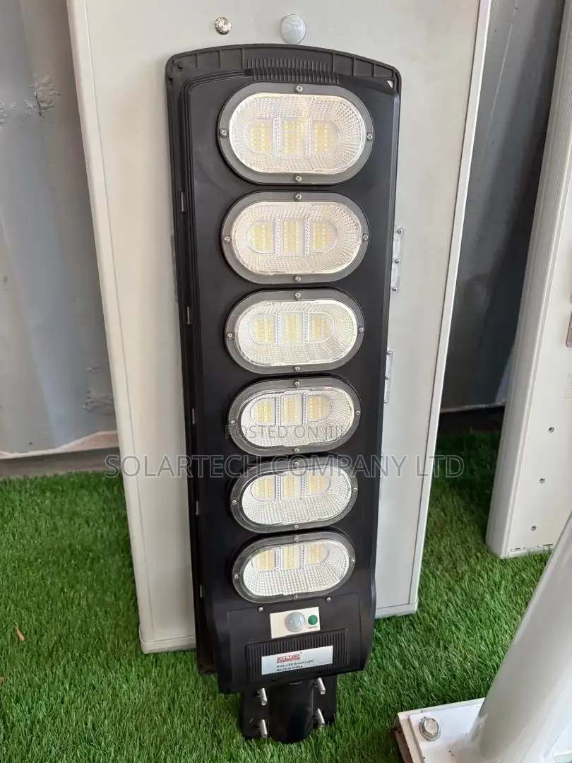 ALLTOP 300W Commercial Solar Street Light With Motion Sensor Remote