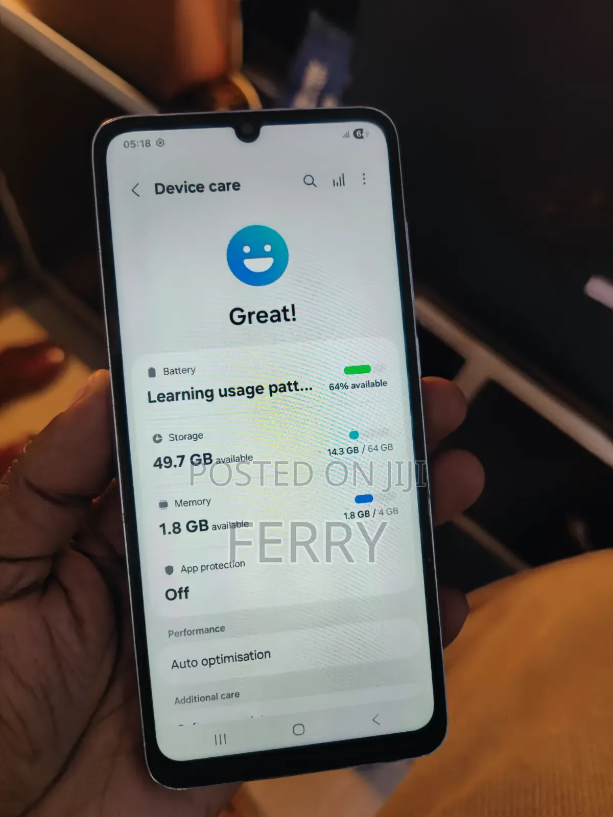 Samsung Galaxy A05 64 GB White