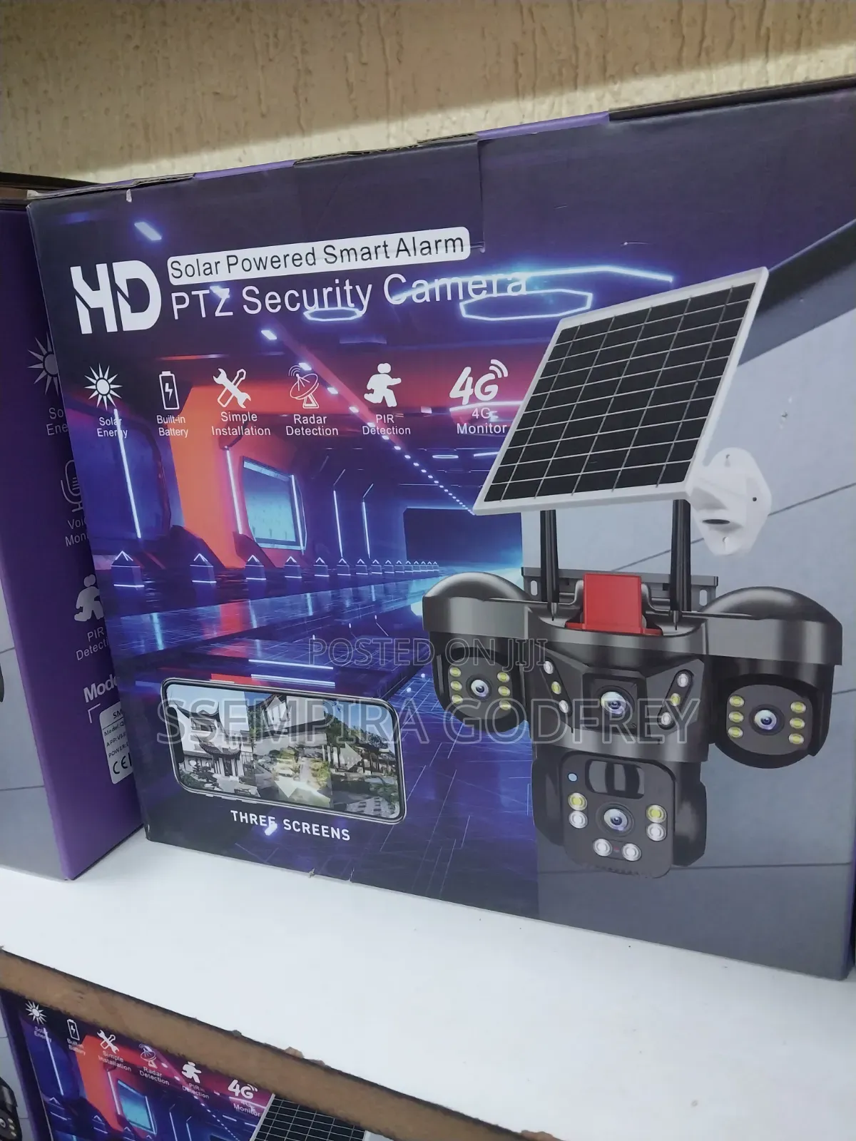 4g Sim Card Solar Camera Outdoor Resistant to Any Weather