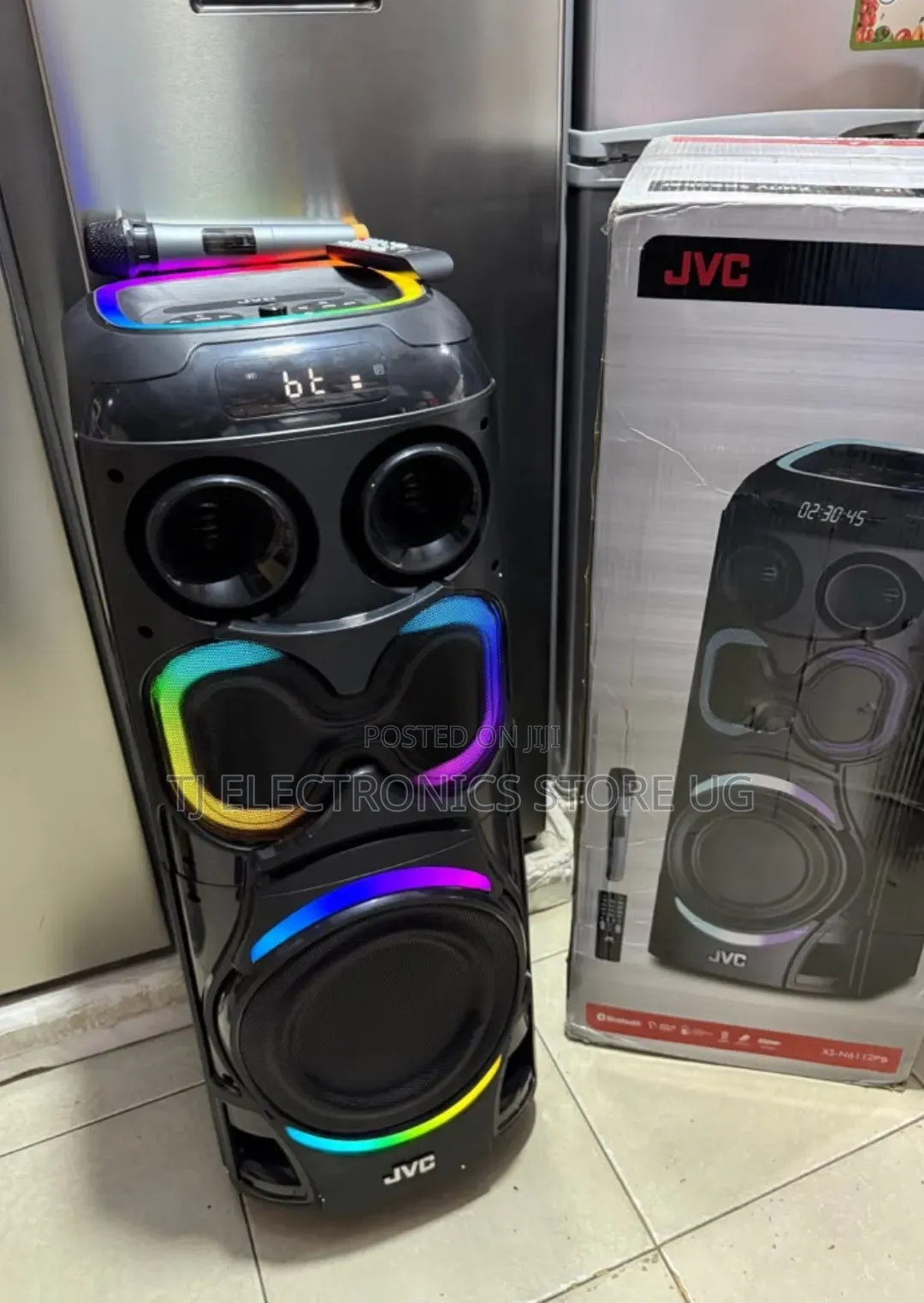 JVC XS-N6112PB - 2400 Watts , Built in Rechargeable Battery.