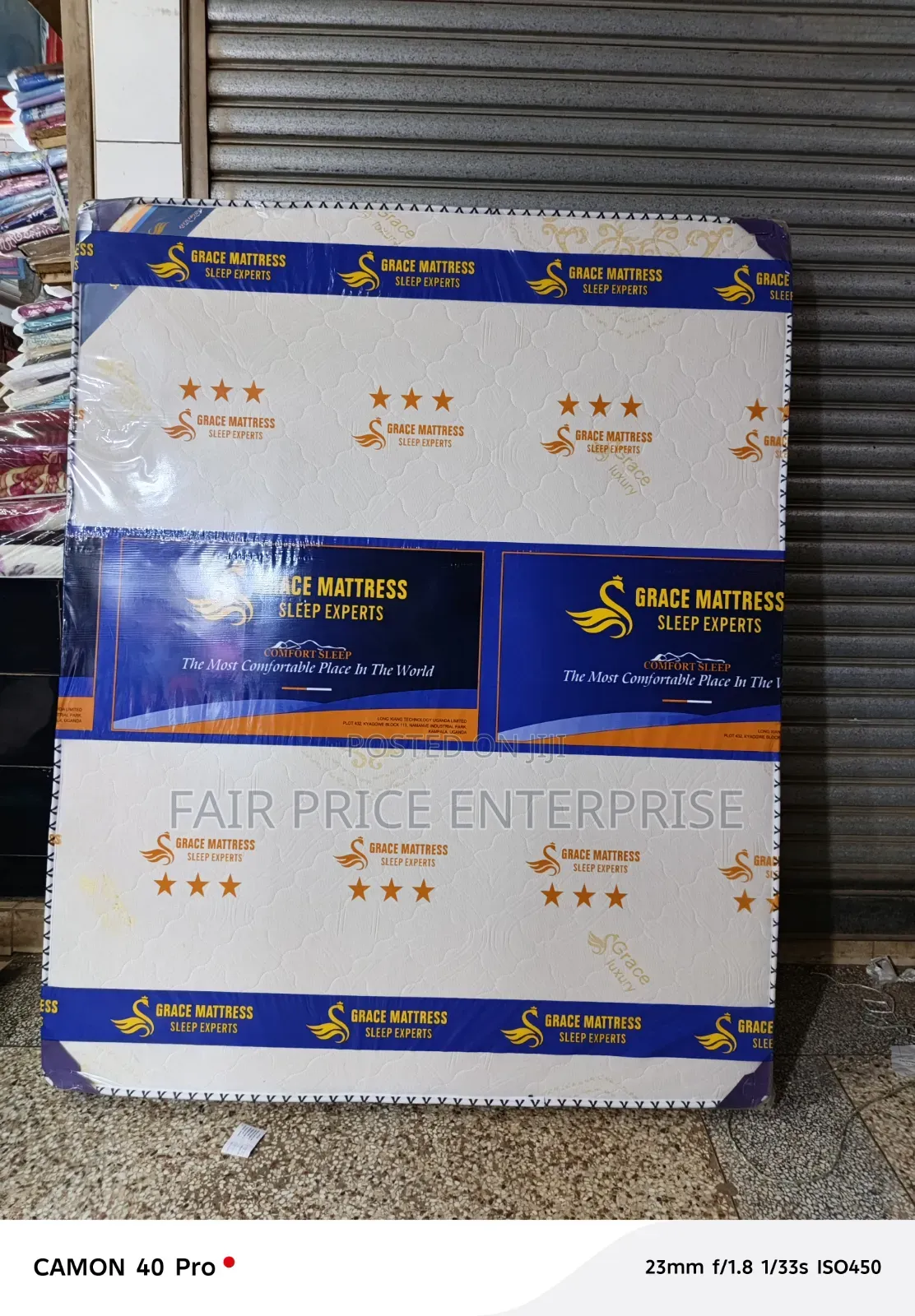 5x6 by 8 Inches. Fiber Mattress High Density. Grace Foam Mattresses