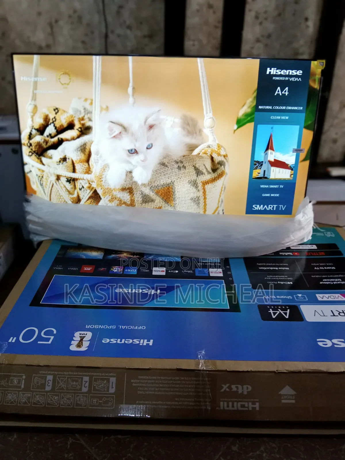 50inches Hisence Smart TV A4Series