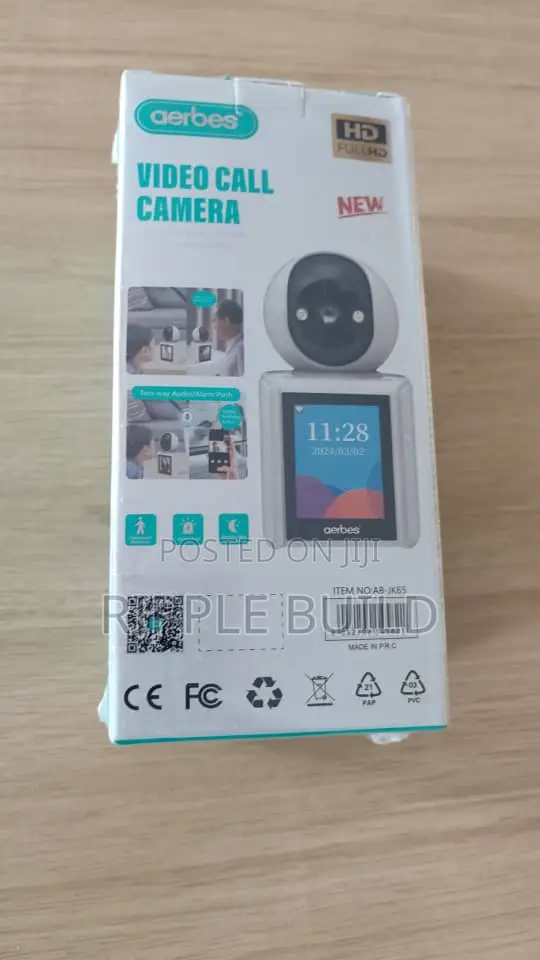 Aerbes WiFi Video Call Security Camera With PTZ HD AB-JK65