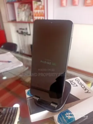 New Samsung Galaxy A07 4G 64 GB Black