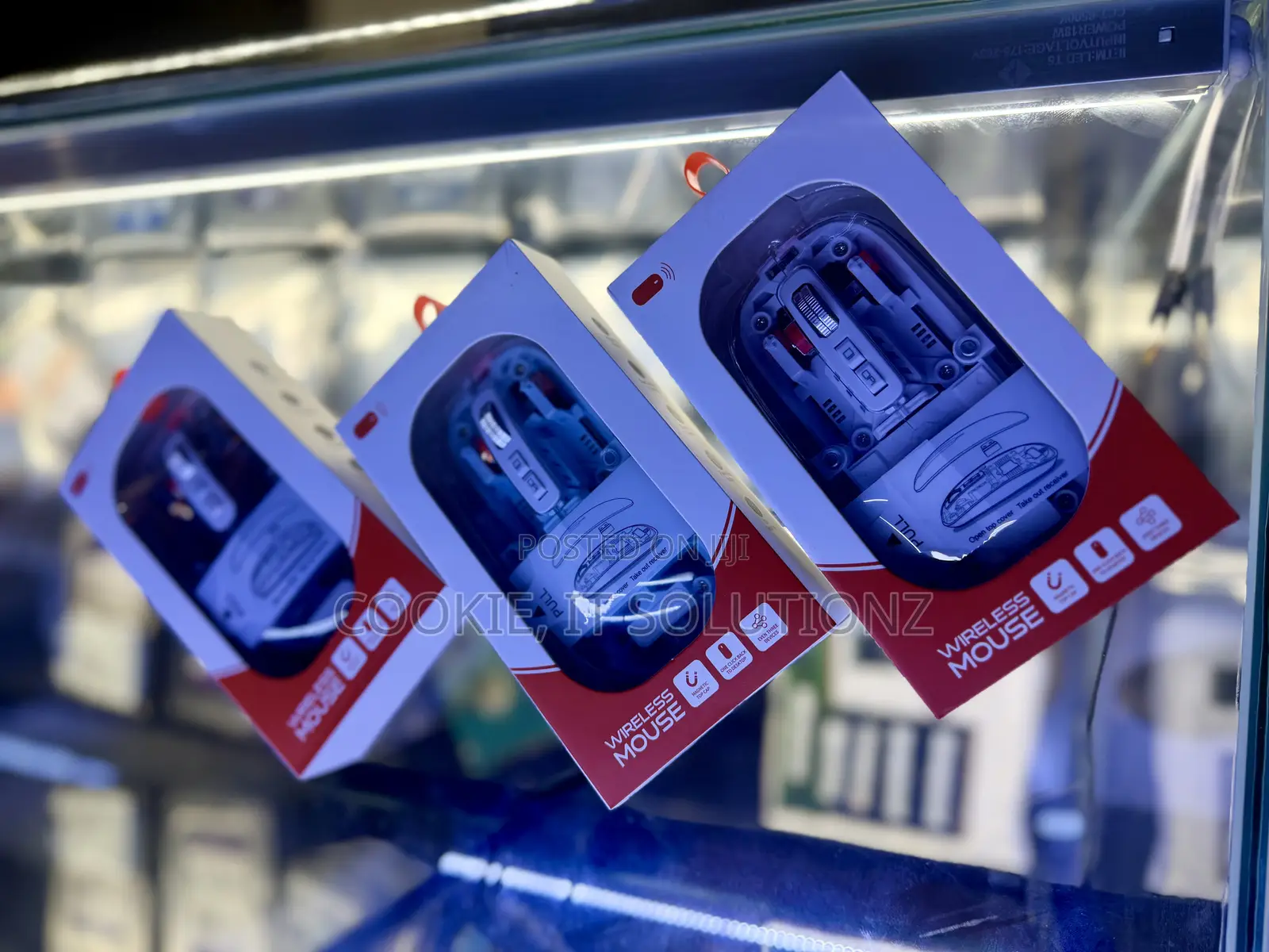 Transparent Wireless Rechargeable Mouse