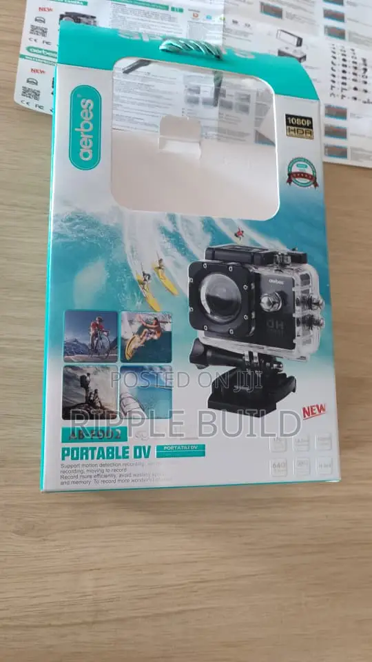 Aerbes 1080P Waterproof Sports Action Camera With WiFi AB-F002