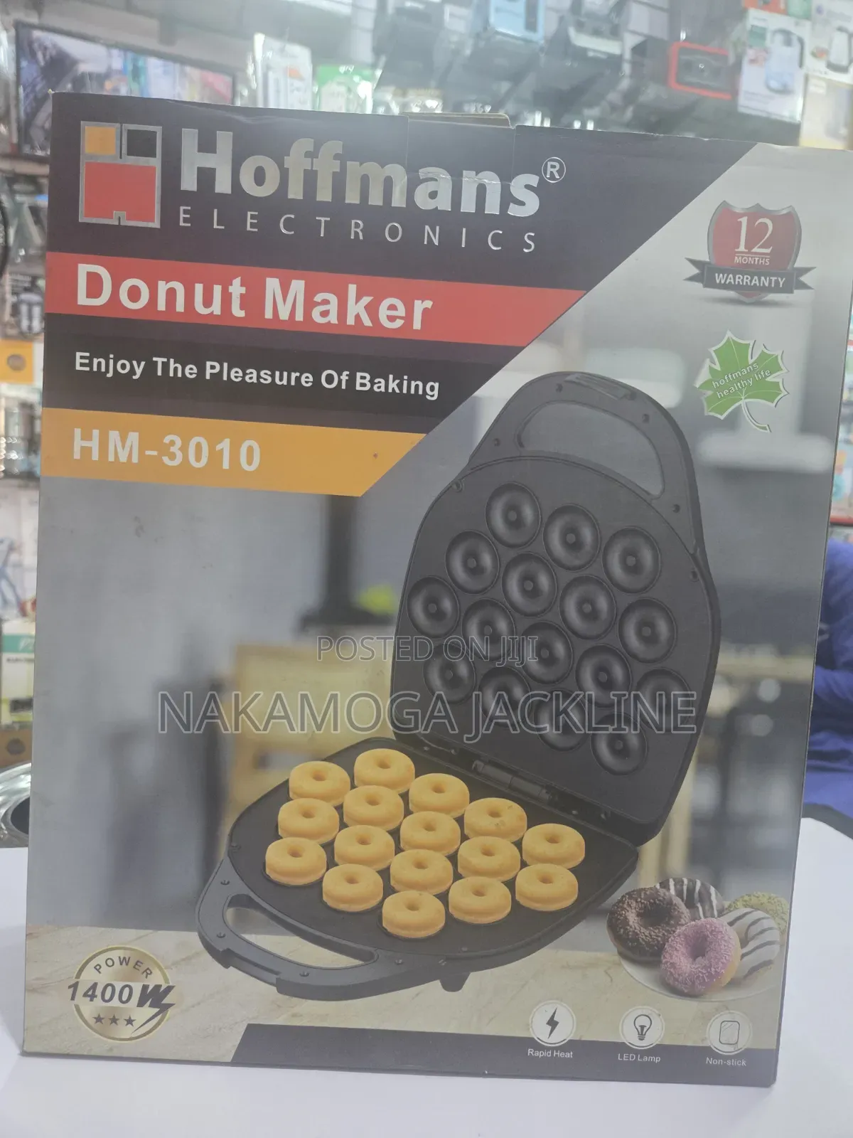 Hoffmans Donut Maker Hm-3010