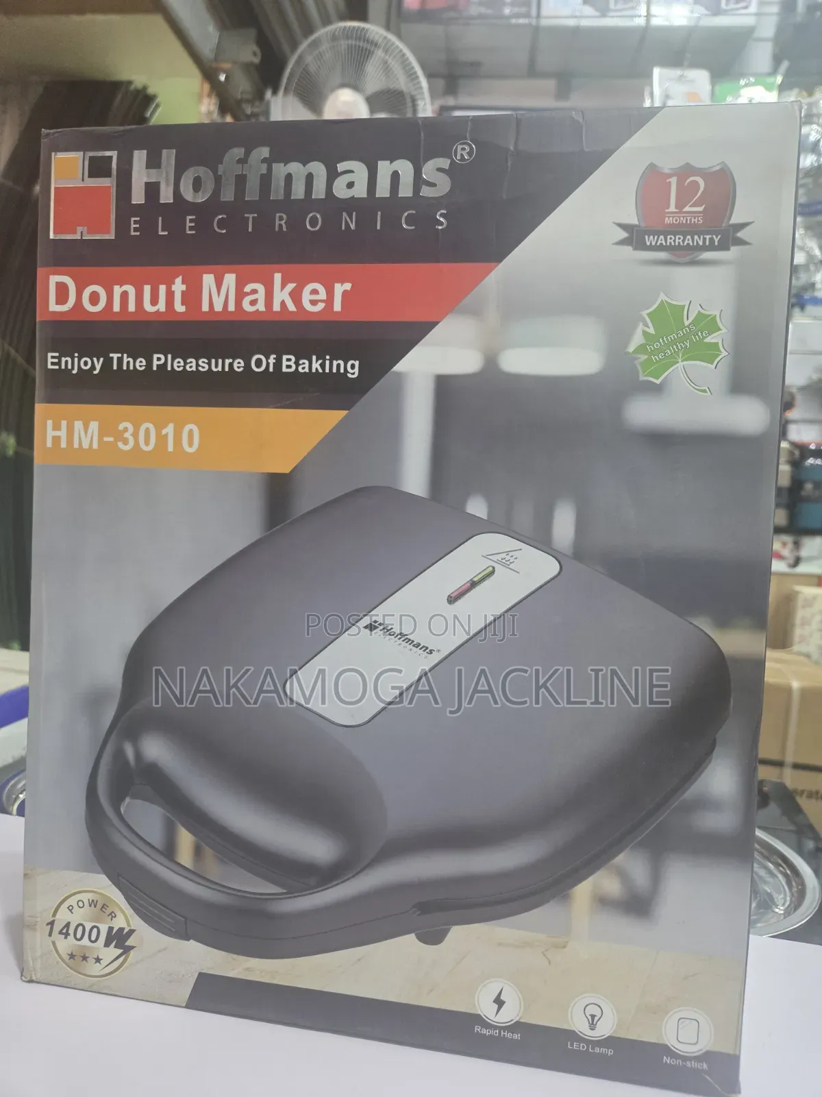 Hoffmans Donut Maker Hm-3010