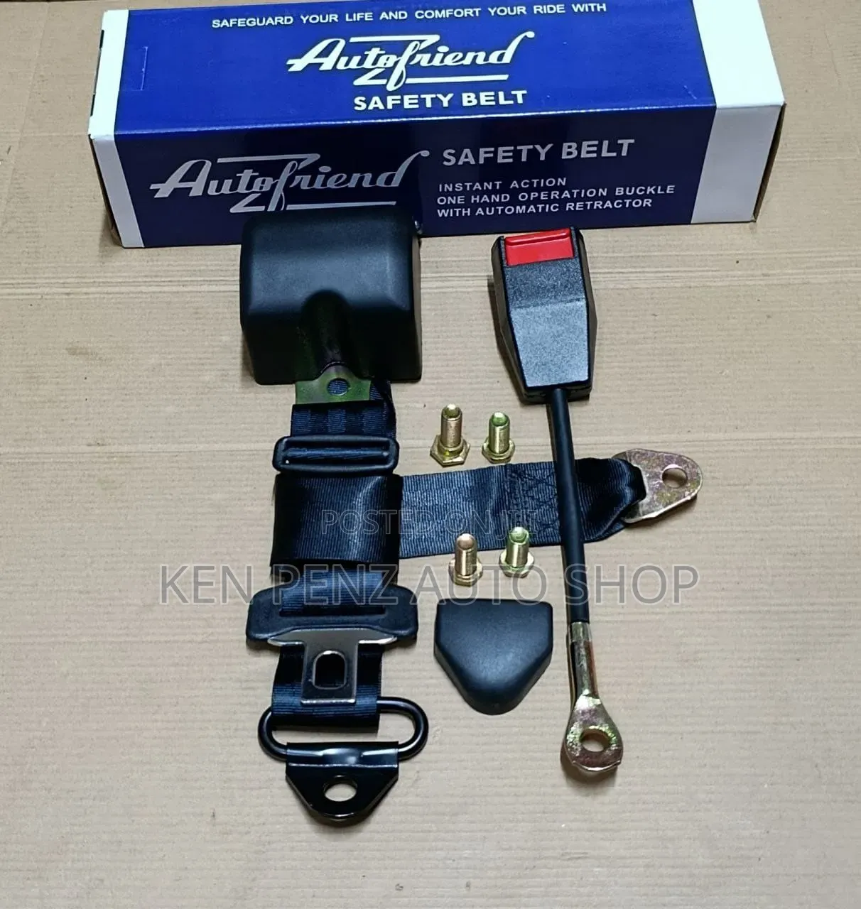 Manually Retractable Auto Friendly Safety Seat Belts