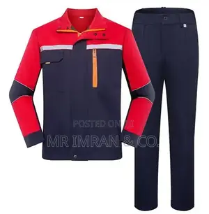 Two-Piece Industrial Workwear Uniform Set