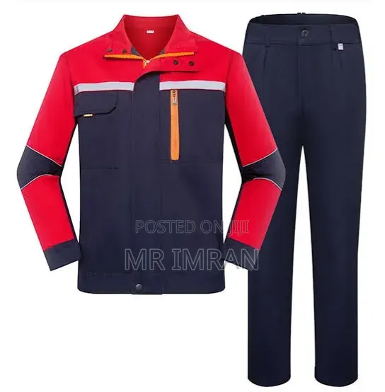 Two-Piece Industrial Workwear Uniform Set