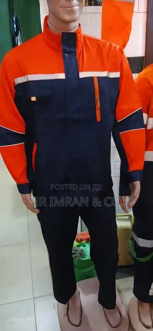 Two-Piece Industrial Workwear Uniform Set