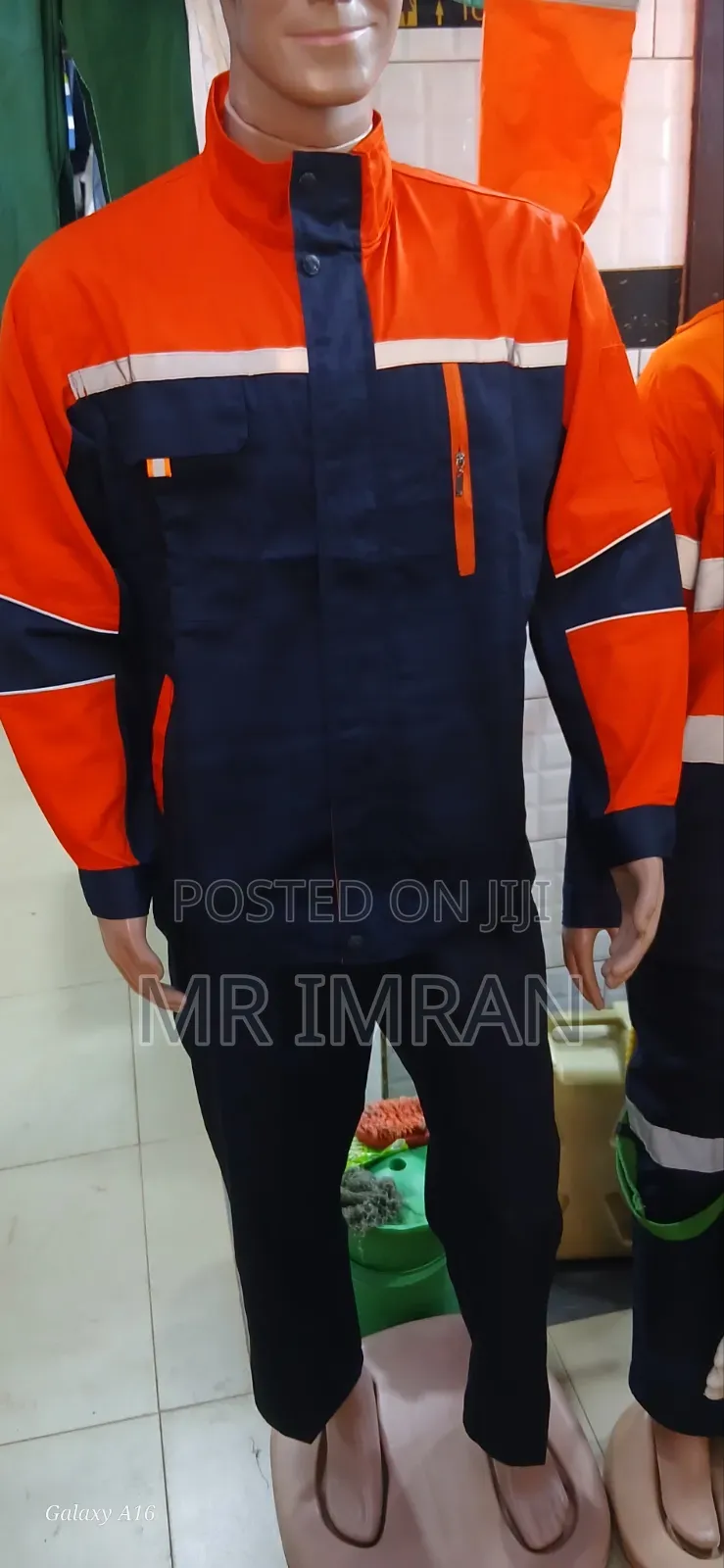 Two-Piece Industrial Workwear Uniform Set