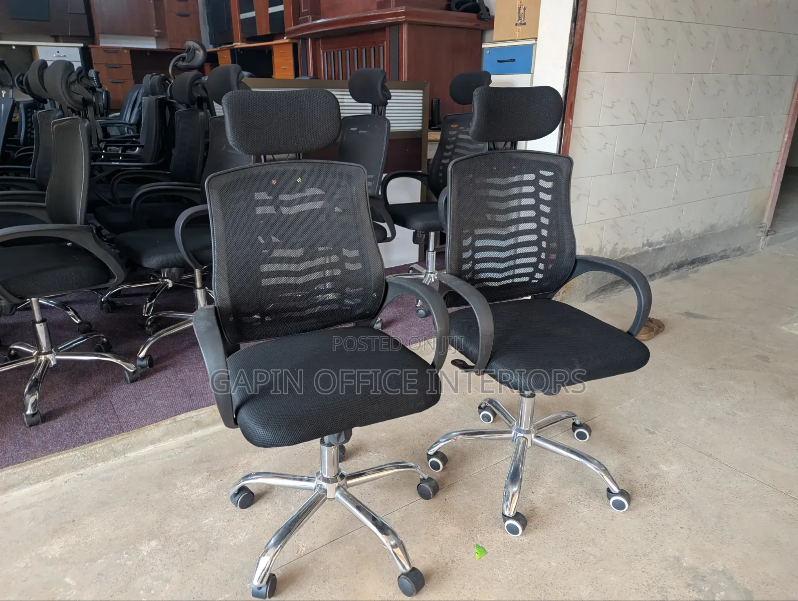 Office Furniture for Sale// Headrest Office Chair, Price for One Piece