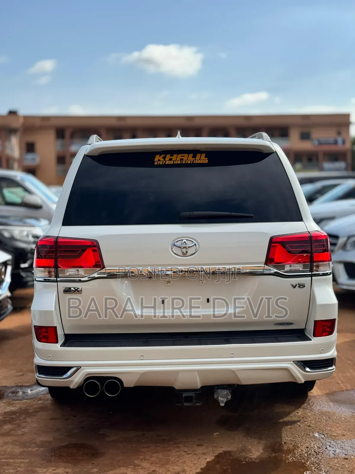 Toyota Land Cruiser 2022 White