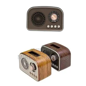 FM Radio With Bluetooth Speaker, TF Card, USB, AUX, Rechargeable
