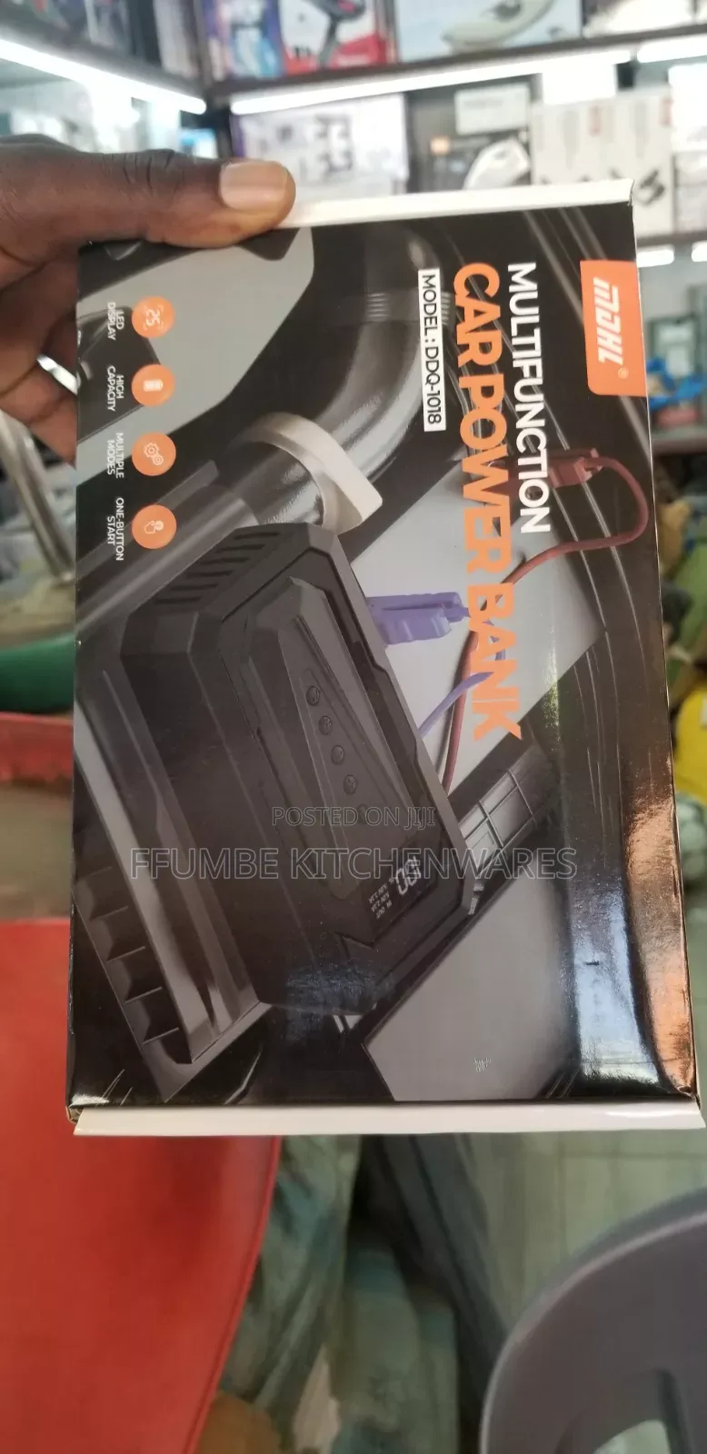 Car Jump Starter 3 in 1