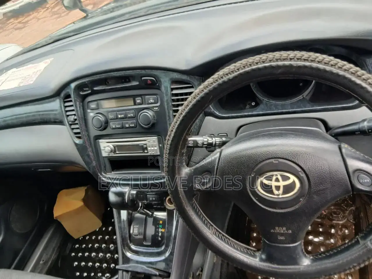 Toyota Kluger 2007 Black