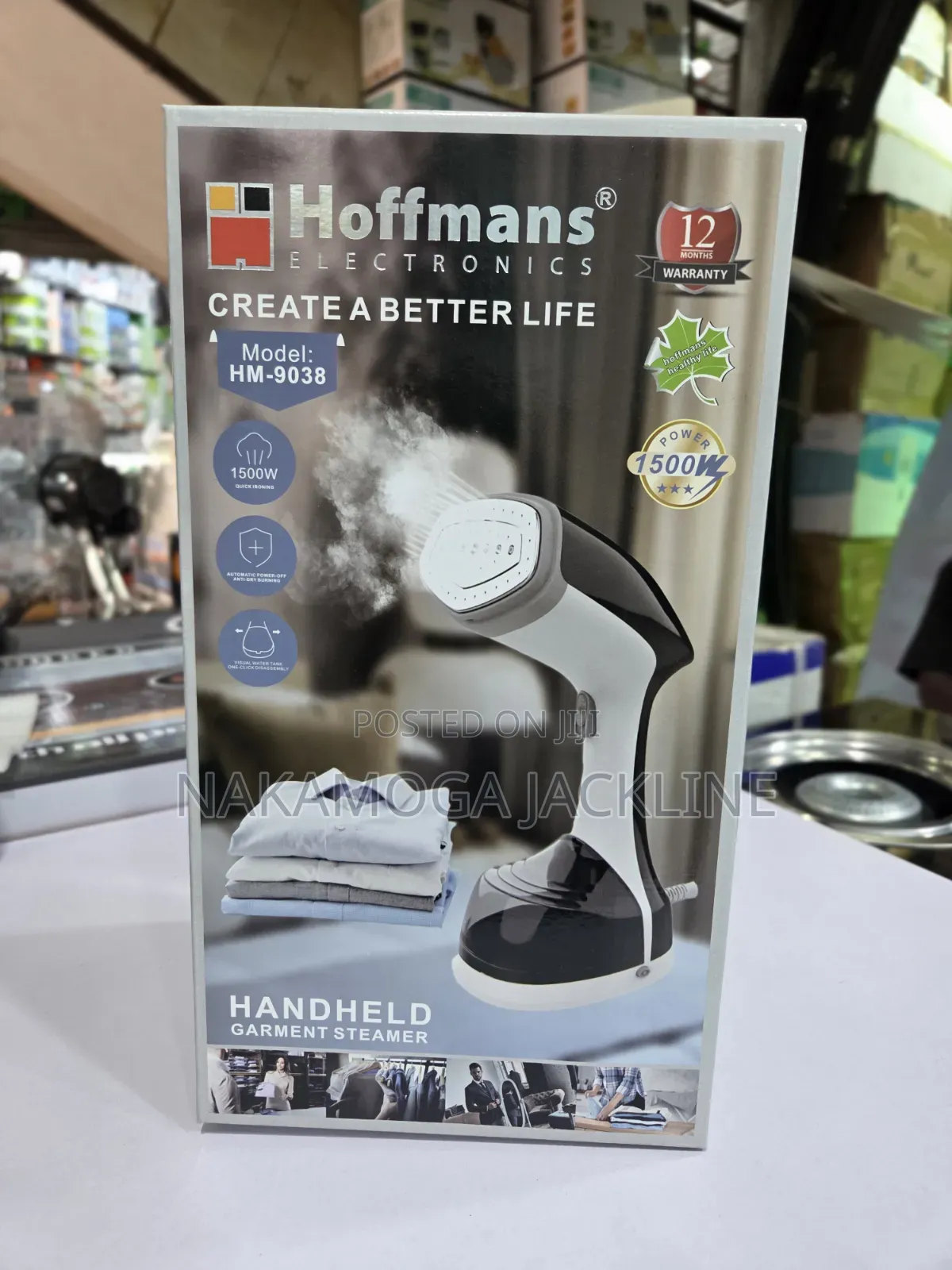 Hand Held Steamer Hm-9038