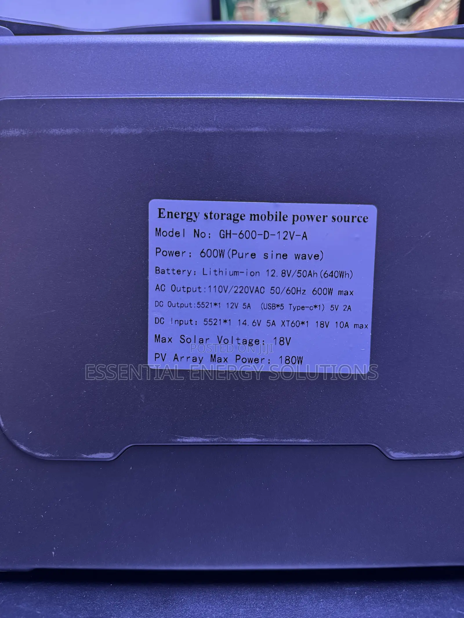 600w 12v Power Station