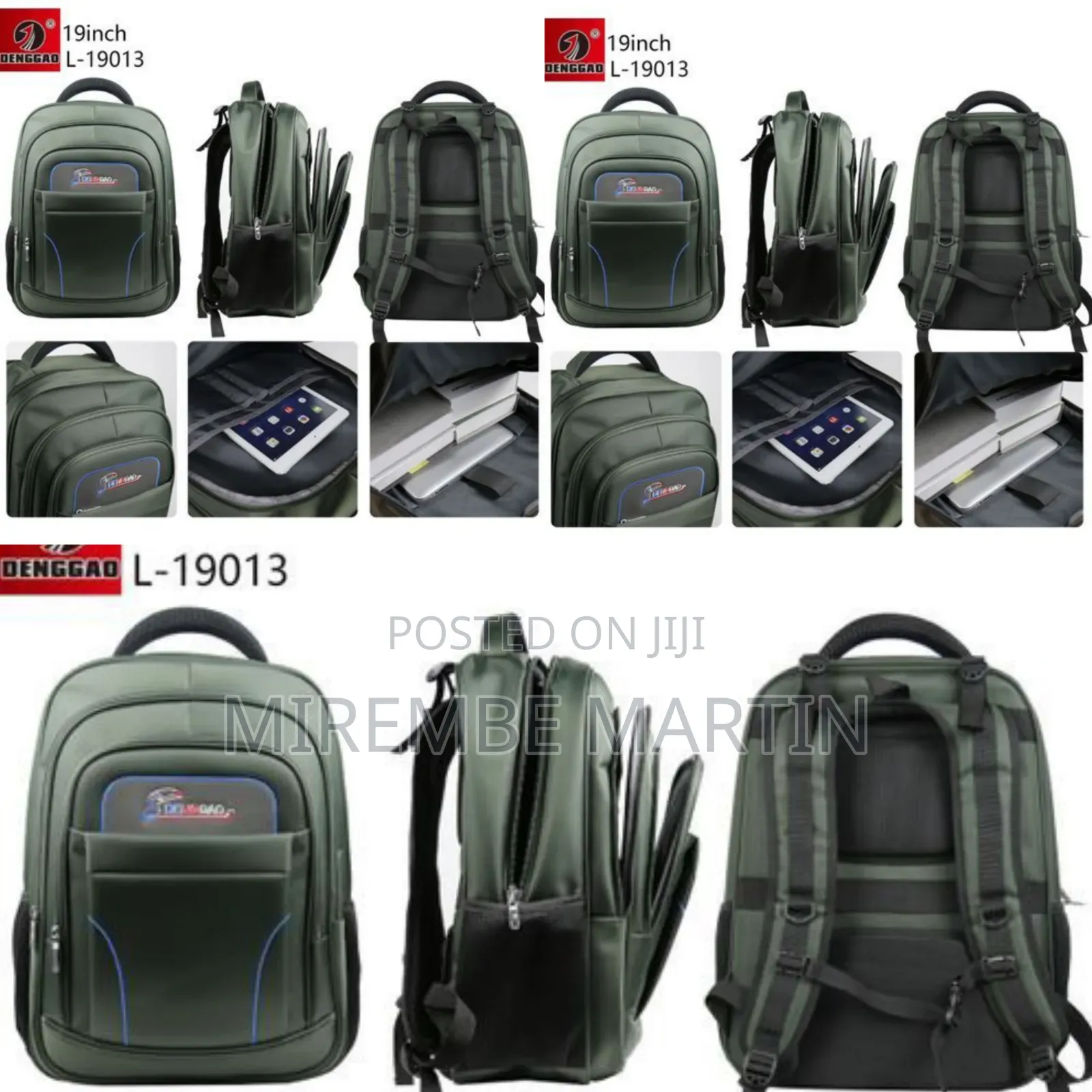 DENGGAO Anti-Theft Travel Laptop Student Bookbag