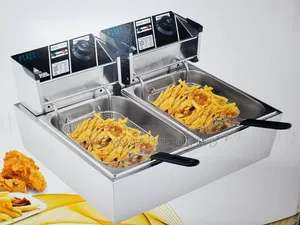 Electric 12litrs Double Deep Fryer - Electricity Saving