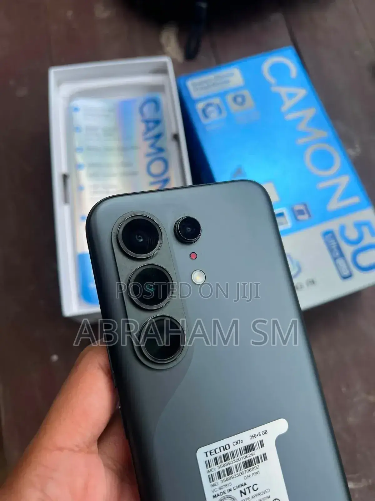 New Tecno Camon 50 Ultra 512 GB Black
