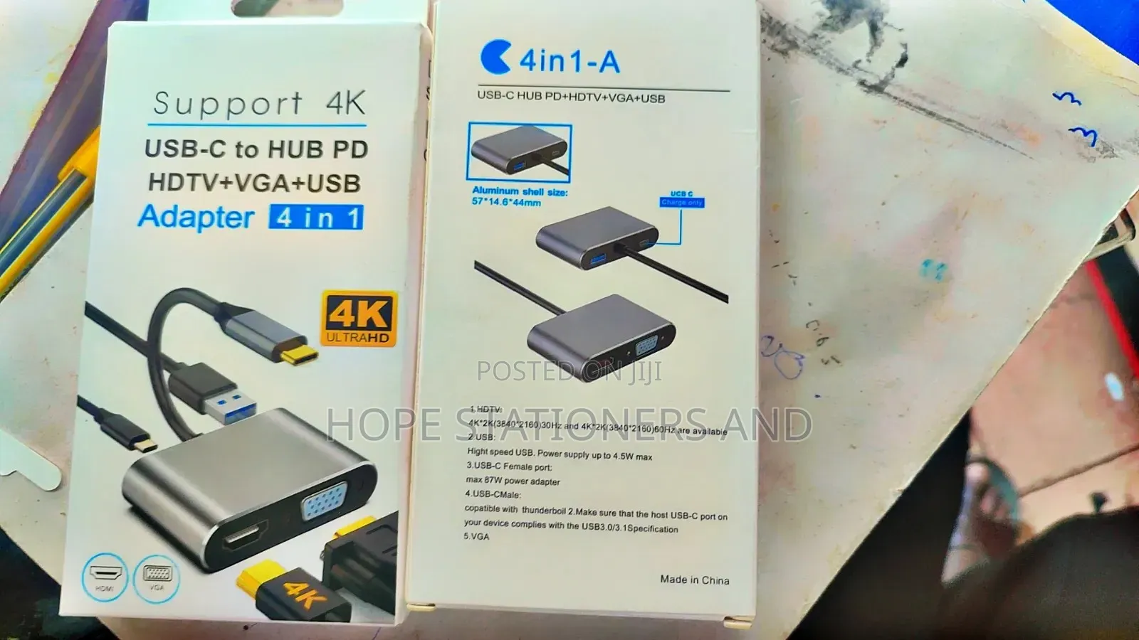 Type C to Hdmi and VGA Hub
