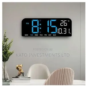Digital Wall Clock for Office and Home