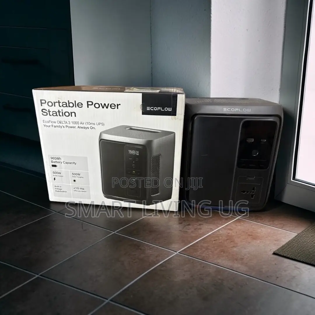 EcoFlow DELTA 3 1000 Air – Portable Power for Home & Travel