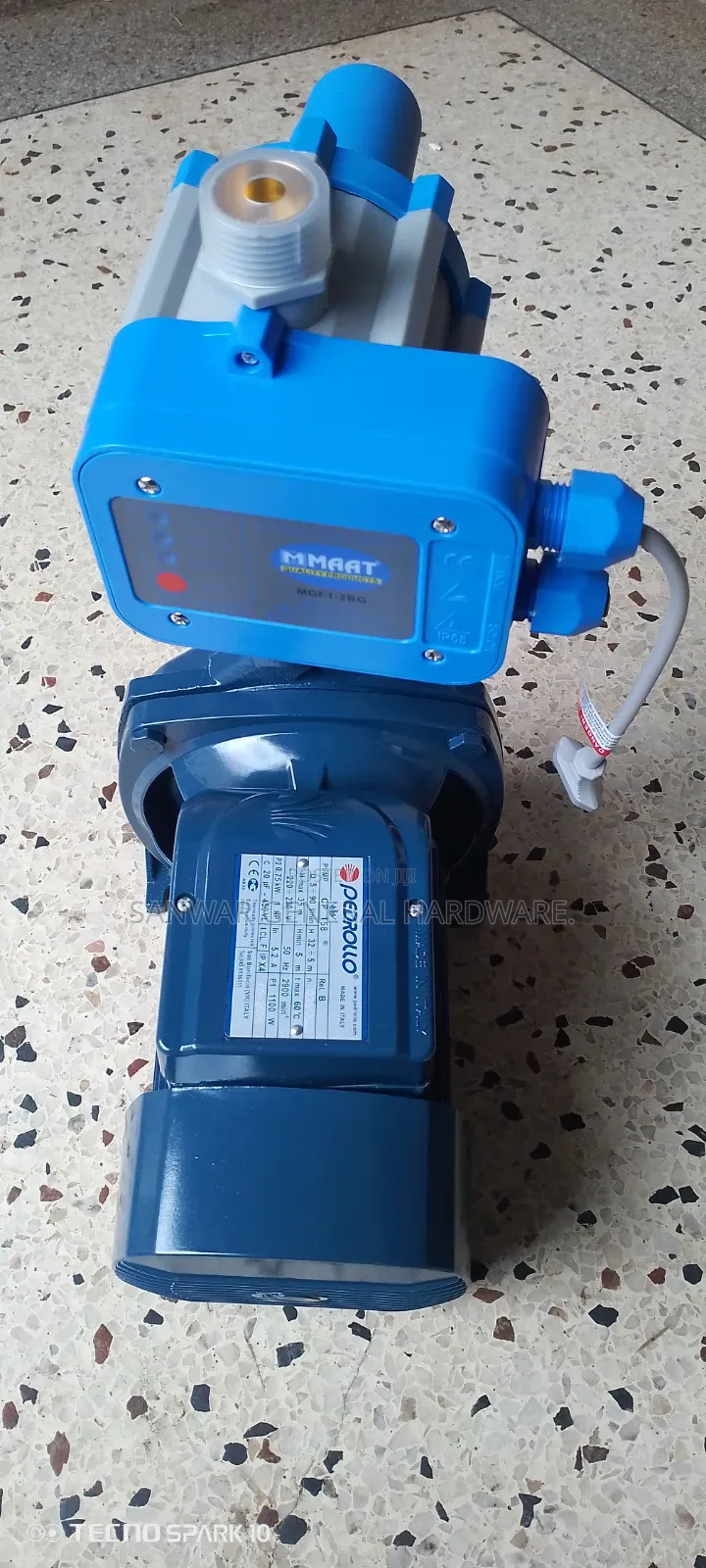 1hp Pedrollo Surface Pumps Automatic Controller(Made in Italy)