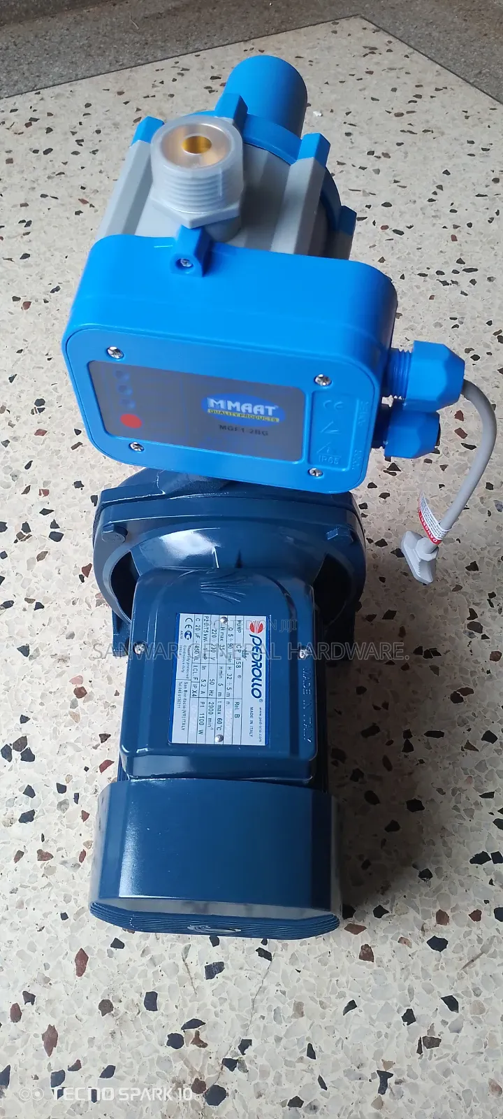 1hp Pedrollo Surface Pumps Automatic Controller(Made in Italy)