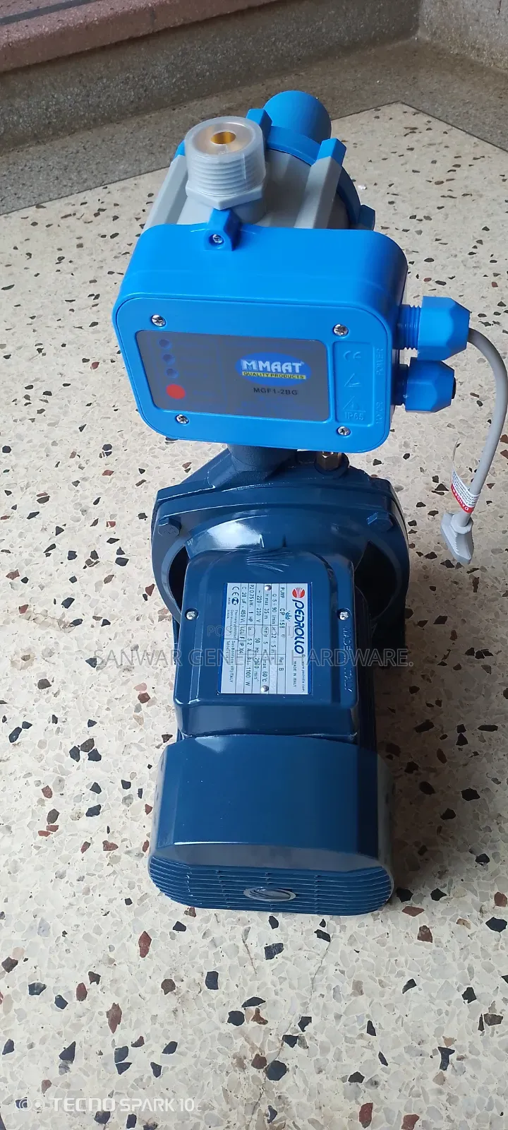 1hp Pedrollo Surface Pumps Automatic Controller(Made in Italy)