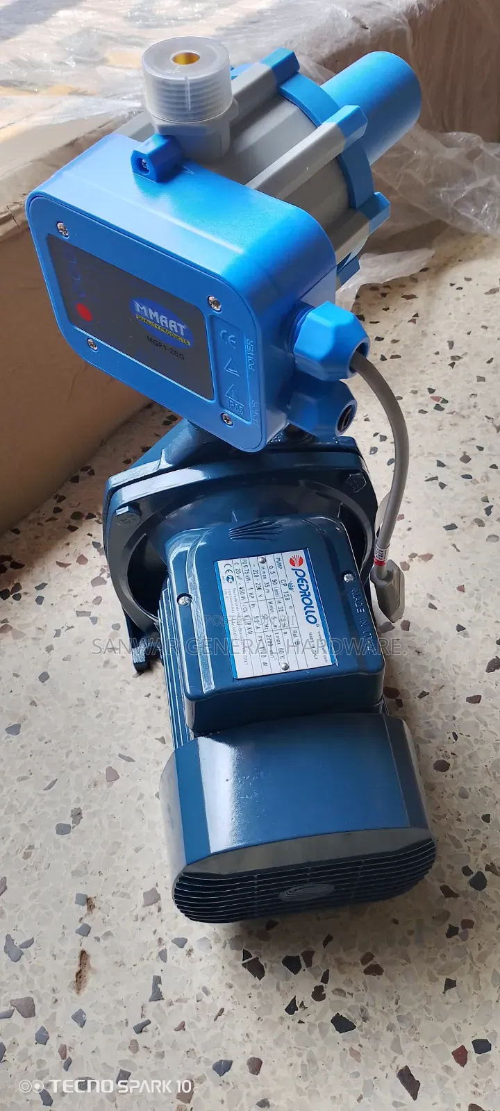 1hp Pedrollo Surface Pumps Automatic Controller(Made in Italy)